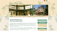 Desktop Screenshot of haus-hohenzollern.de